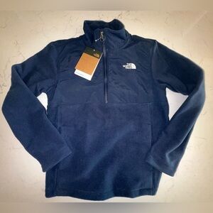 Kids The North Face Dark Blue Fleece Jacket